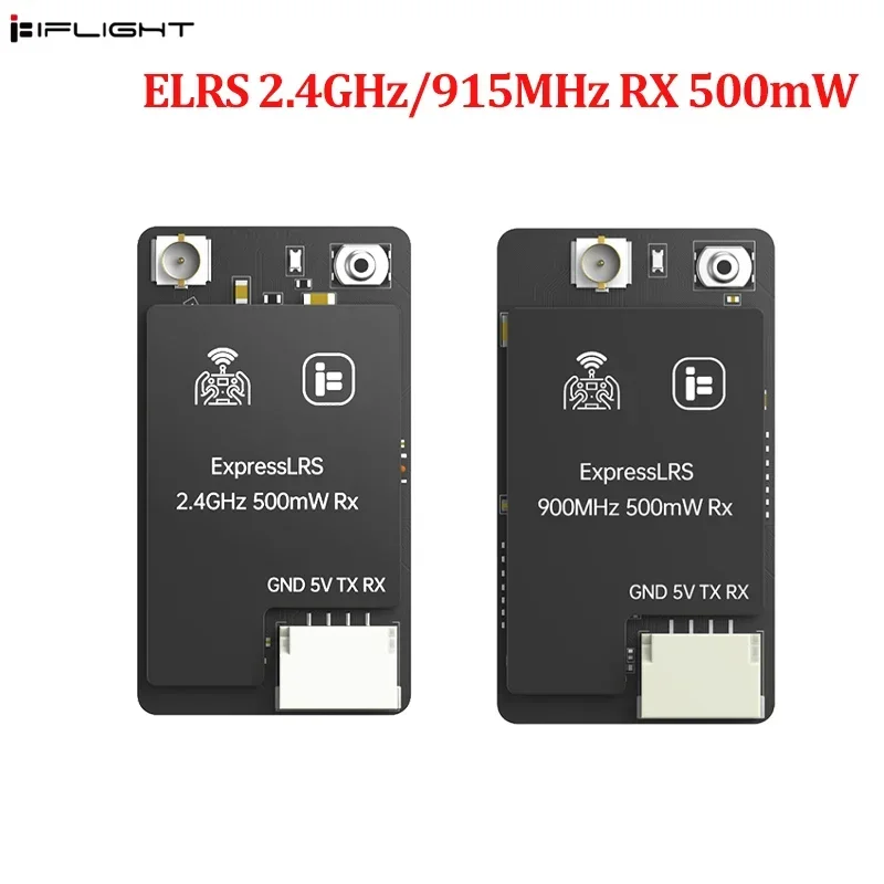 

Приемник iFlight ExpressLRS ELRS 500 мВт ELRS 900 МГц 500 мВт RX/ELRS 2,4 ГГц 500 мВт RX для деталей FPV