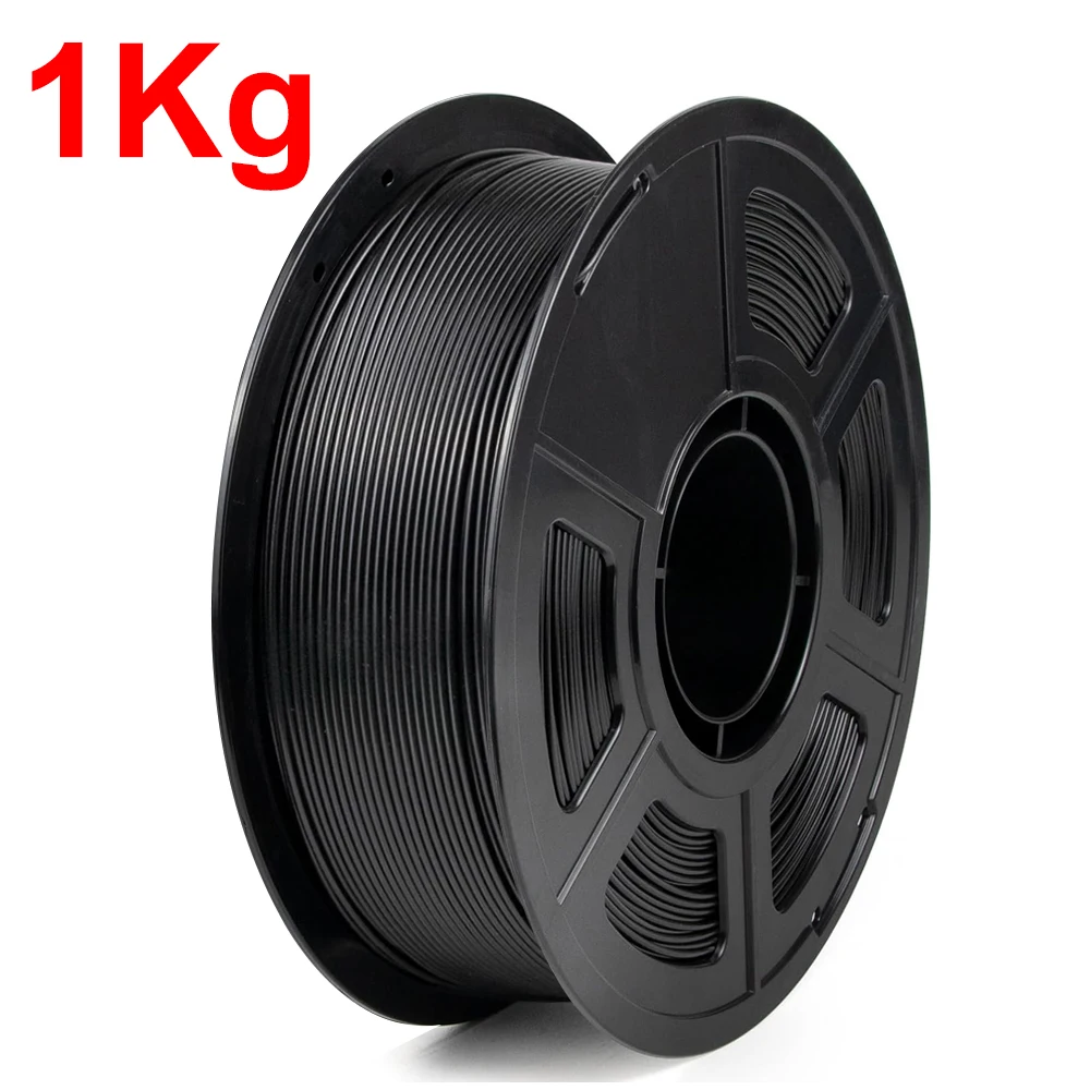 250 g, 500 g, 1 kg – filament do drukarek 3D, PLA, czarny, czerwony, niebieski, 1,75 mm, PLA, szary, filament do druku 3D, PLA, srebrny, pakowane próżniowo. — zdjęcie produktu 2