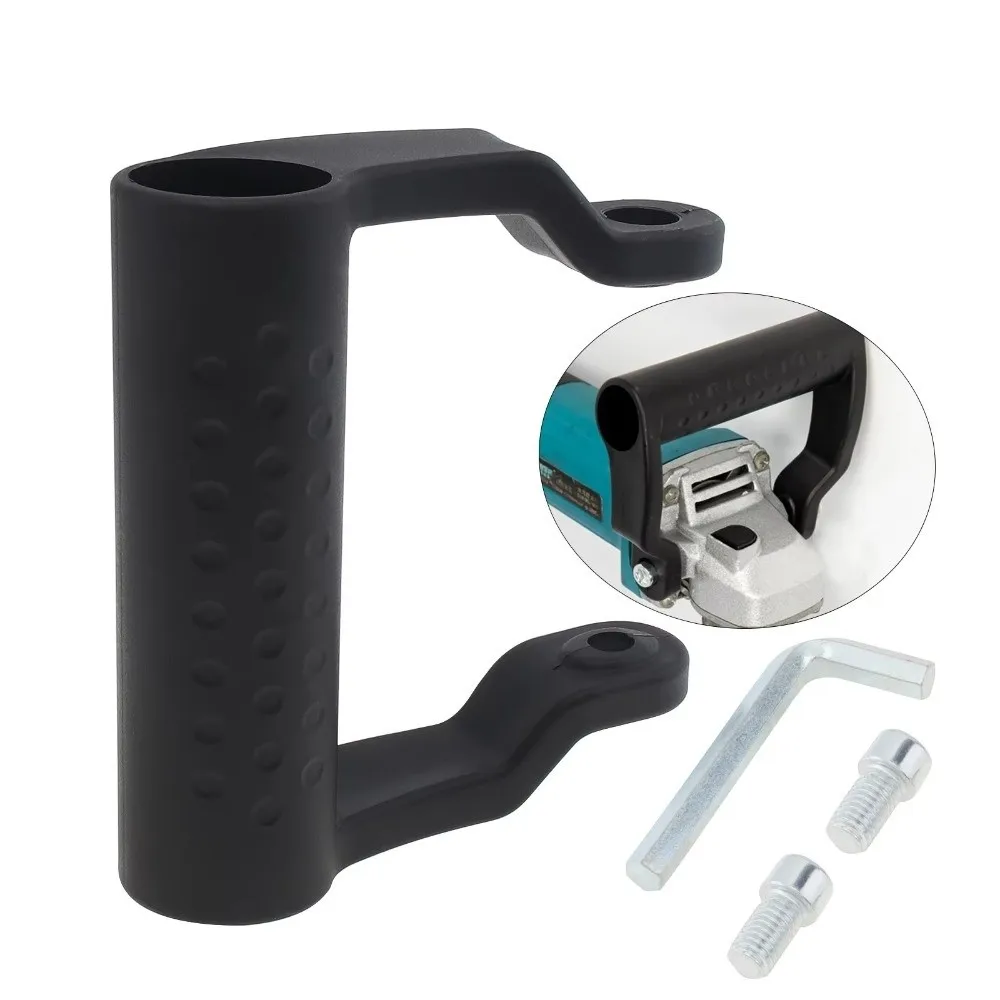 

High Quaity Black Angle Grinder Handle Non-Slip Durable Replacement Handle Shock Absorbing Auxiliary Handle Polishing Machine