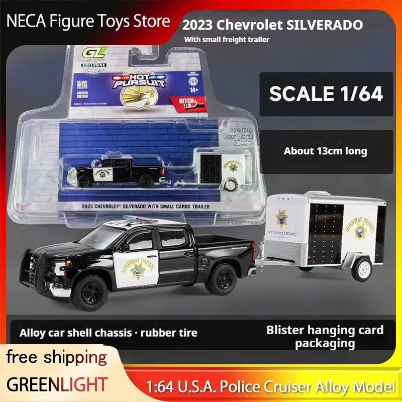 

GREENLIGHT 1:64 Ford Chevrolet Dodge U.S.A. Police Cruiser Alloy Model Set Diecast Limited Edition Law Enforcement Collectibles