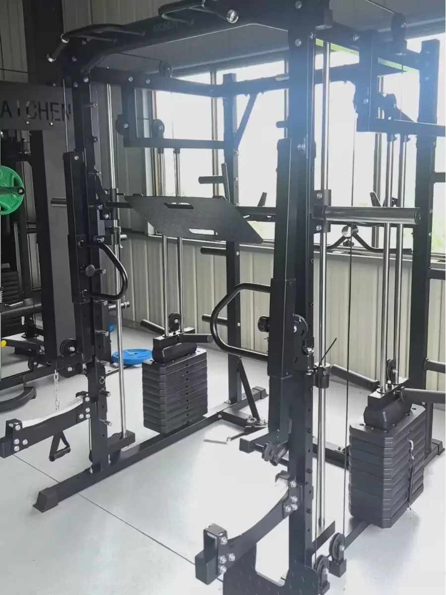 Smith Fitness Stand Gym Commercial Fitness Equipment Home Multi functional Strength Plasticity Machine