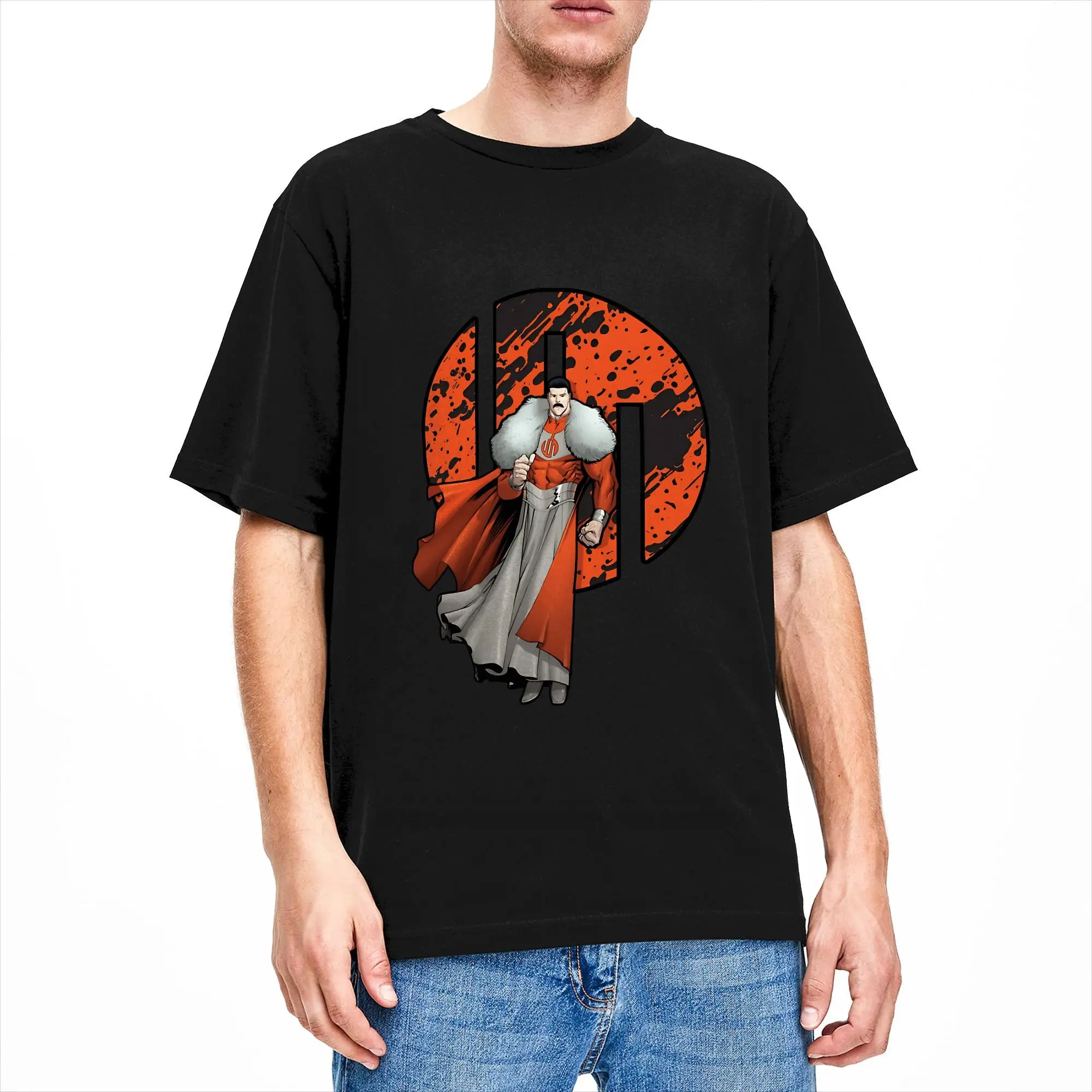 Grand Regent Thragg The Most Powerful Viltrumite With Red Crest 2 T Shirt Men's  Pure Cotton Funny T-Shirt O Neck Tee Shirt