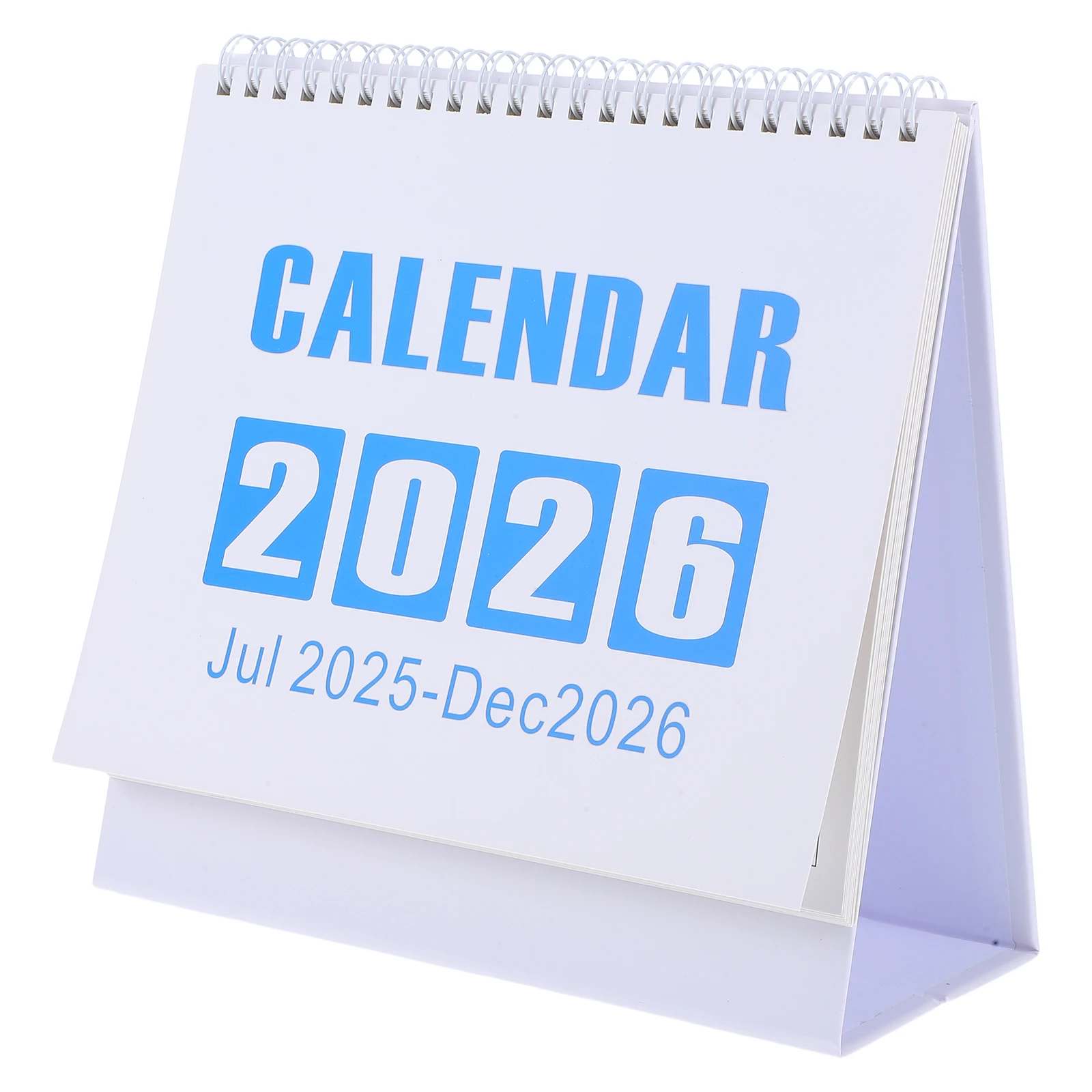 2026 مكتب 360 °   مخطط جدول ورقي قوي للتجليد بحلقة معدنية للمكتب والمدرسة وتواريخ مهمة كبيرة شهرية #2