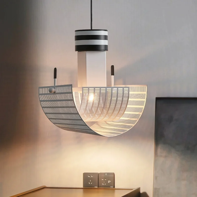 Artemide Shogun striped grid creative pendant light Italy children's study desk lamp living room floor lamp