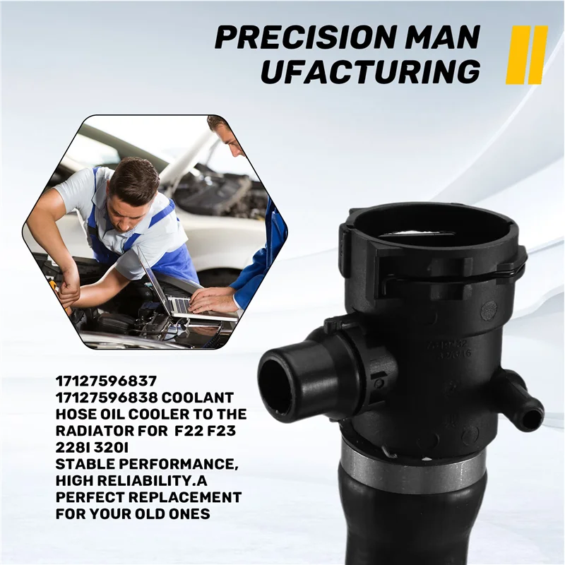 Refrigerador de óleo da mangueira refrigerante A20K-17127596837 17127596838 para o radiador para BMW F22 F23 228I 320I