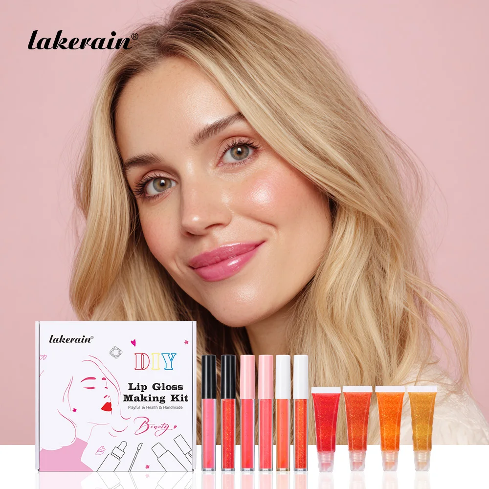 لتقوم بها بنفسك ملمع الشفاه صنع عدة ترطيب ملمع الشفاه قاعدة لتقوم بها بنفسك المواد الخام مجموعة أدوات بريق لامع الشفاه الصقيل اليدوية مستحضرات التجميل