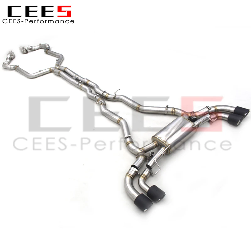 CEES  Muffler Exhaust System For BMW M5 F90 4.4T 2018-2023 Performance 304 Stainless Steel catback exhaust Car Exhaust System