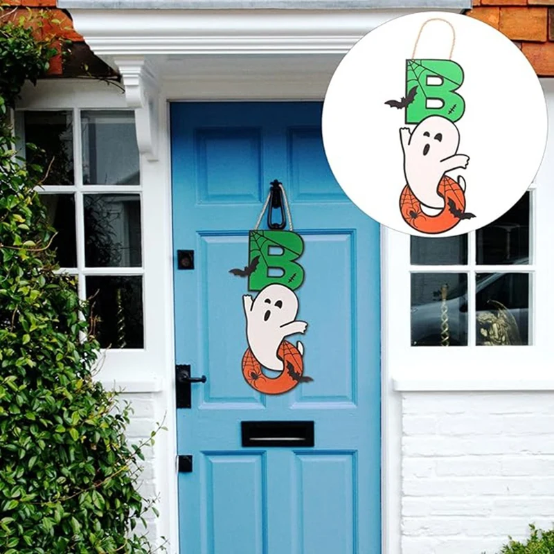 

Smart-Ghost Tag BOO Soul Spider Bat Home Halloween Tag Decoration
