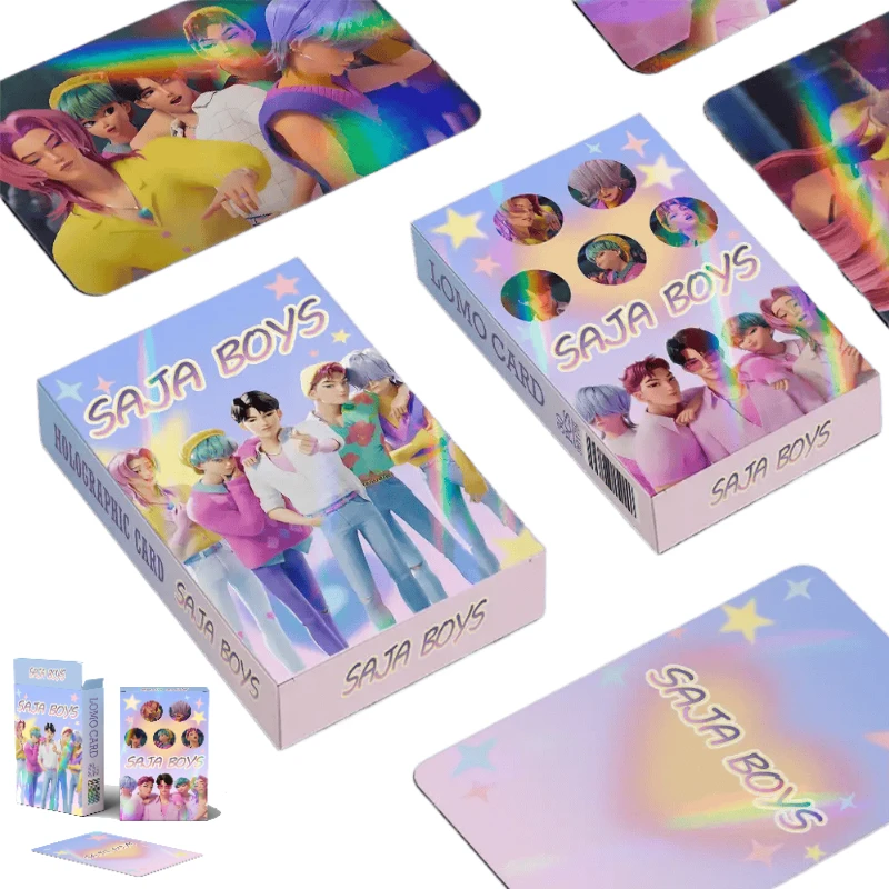 30 قطعة K-POP Huntrix Derpy SAJA الأولاد صور بطاقات أنيمي هانت الكرتون سلسلة LOMO بطاقات صغيرة التجارة لمحبي بطاقات ألعاب الهدايا