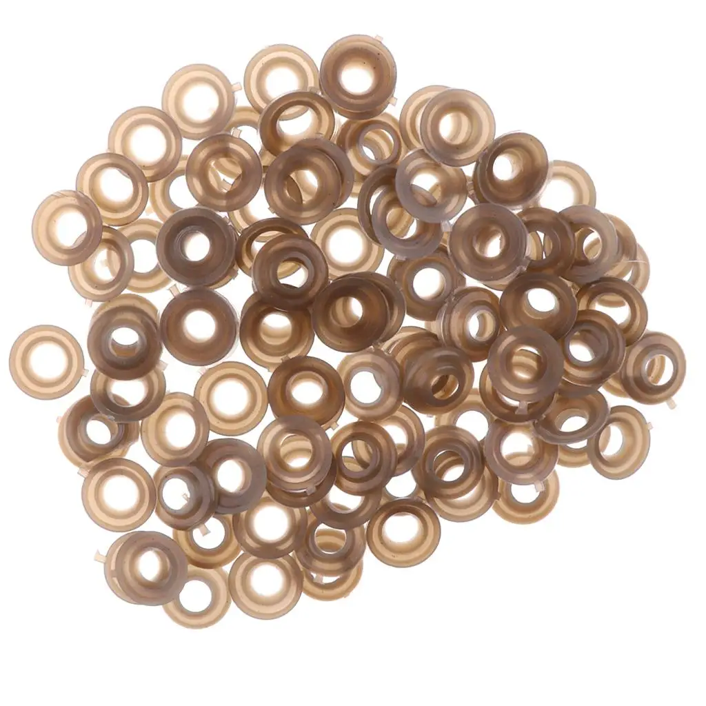 100x 15mm Plastic Eyes Noses Washers for Teddy Bear Doll Making Craft