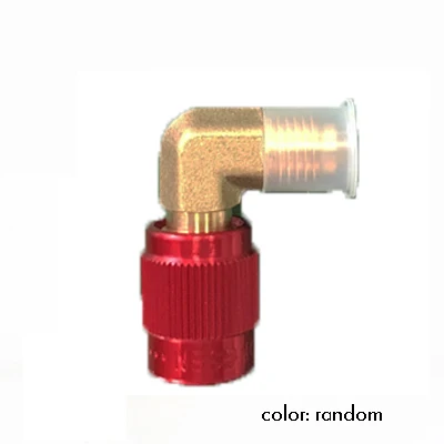Car Air Conditioner Connector Tool Parts Fluorine Tube Brass Connector Air Conditioning R410a Adapter R22 To 410가스 Ottoni Fluoro