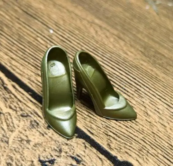 High Heels Puppe flache Füße Schuhe weiße Stiefel Geschenke Zubehör für Ihre 1/6 Barb Puppen TpQ88 – Detail 27