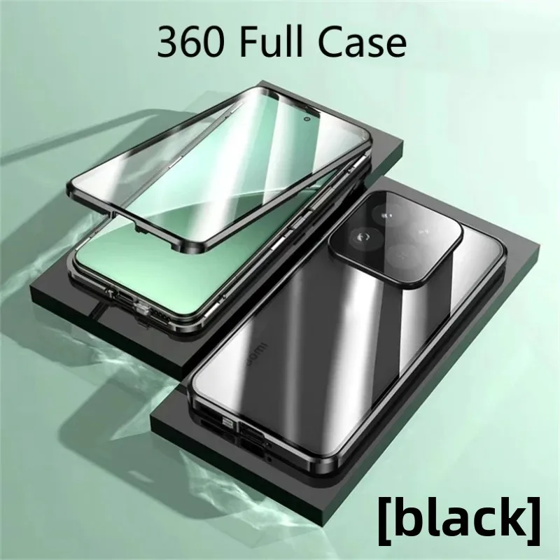 360 Full Case for Xiaomi 15T Pro  Double Sided Magnetic Adso