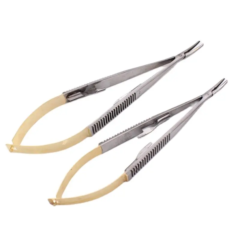 Dental Mathieu Needle Holder Standard 14cm Forceps Plier Surgical Instruments Dental Laboratory Equipment