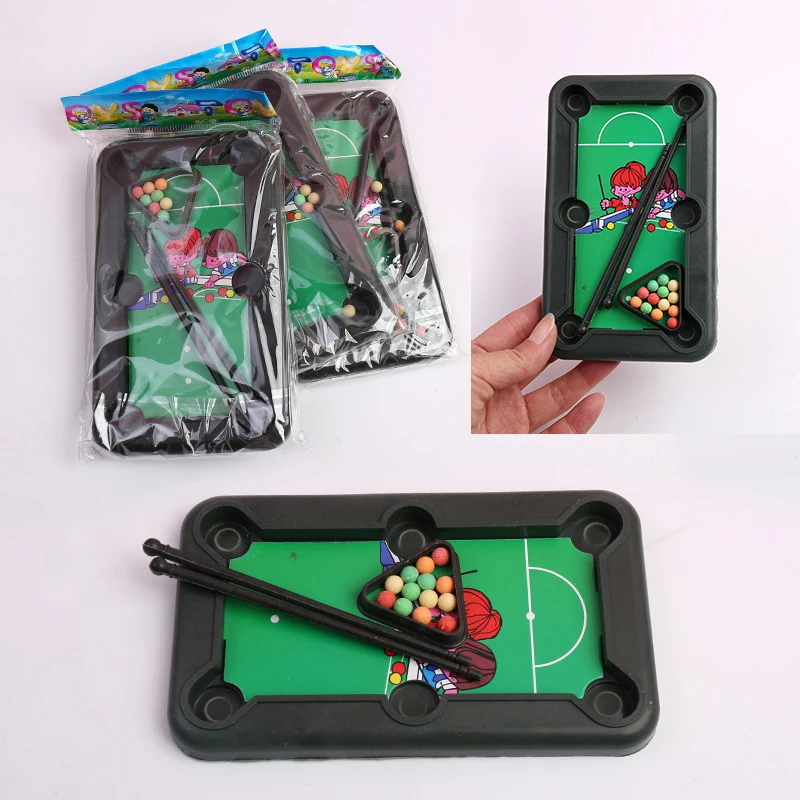 New Creative Mini Handheld Billiards Toys Family Gatherings Parent-child Interaction Playing Pool Toys Desktop Games