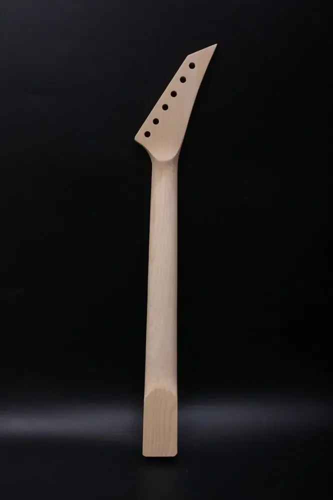 Yinfente Maple Guitar Neck Rosewood Fretboard 22Fret Locking Nut Shark Fin Reversed Head J5