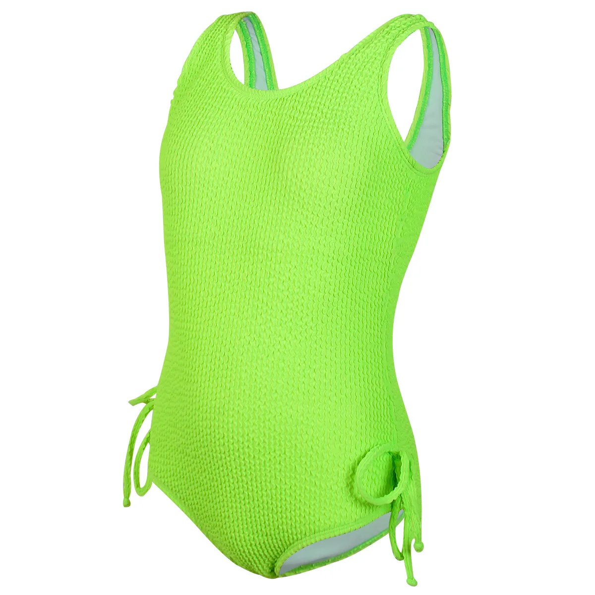 Neon Girls Teens One Piece Swimsuit 7-12 Years Summer Kids Swimwear Children Beachwear Sports Bathing Swimming Suits Monokini