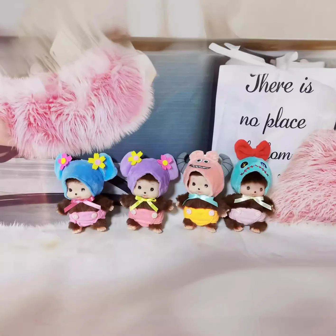 

Wholesale//* 15cm Doll Keychain Bag Pendants Plush Toy Hand Puppet For Birthday Gift//*