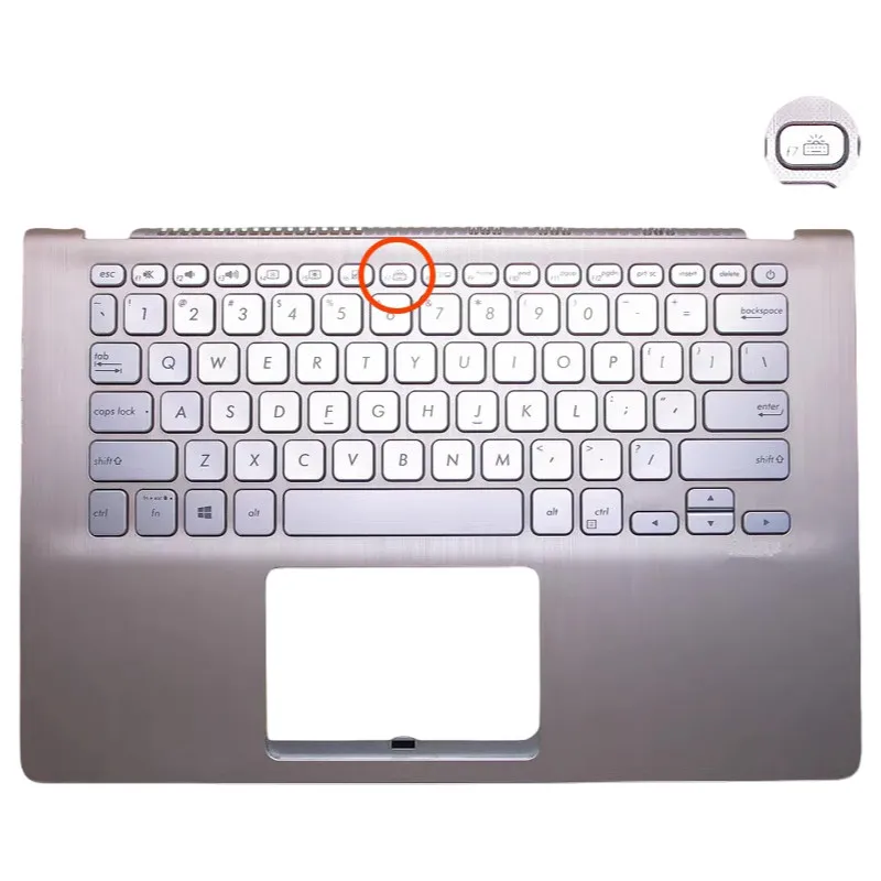 For ASUS S4300U X430U S4300FN/X430FN Laptop Replacement US Keyboard/Palmrest Keyboard Cover