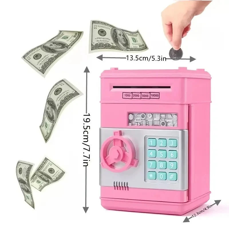 Tirelire monnaie en espèces peut ATM banque électronique pièce d'argent pour les enfants-cadeau chaud Halloween cadeau de noël