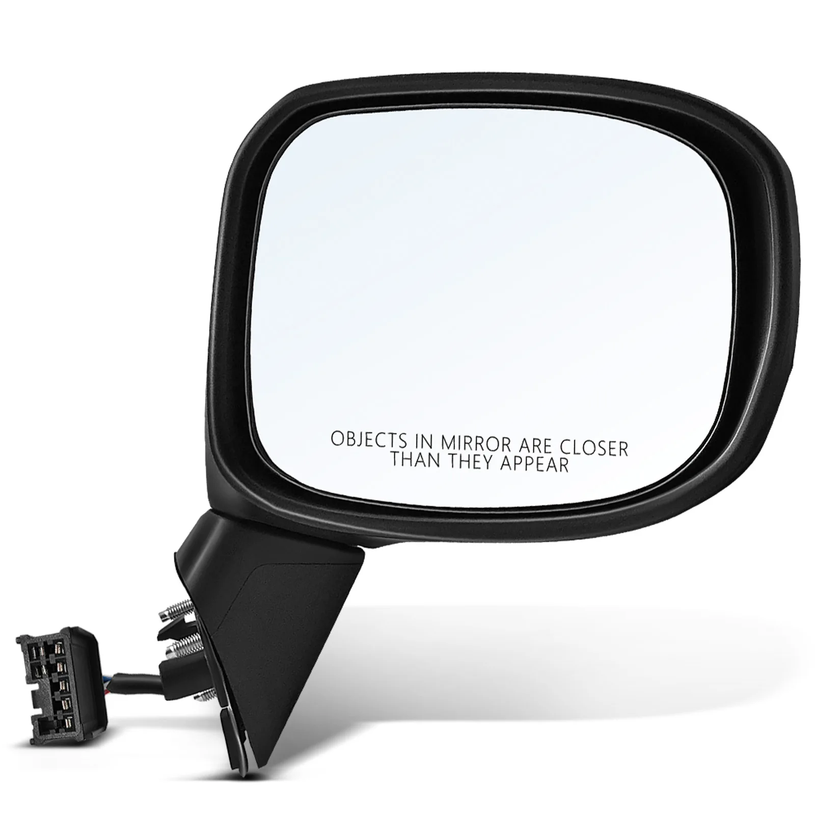 A-Premium Passenger Side Power Door Mirror for Honda Civic 2012-2013 Manual Folding Turn Signal Light Heated Black