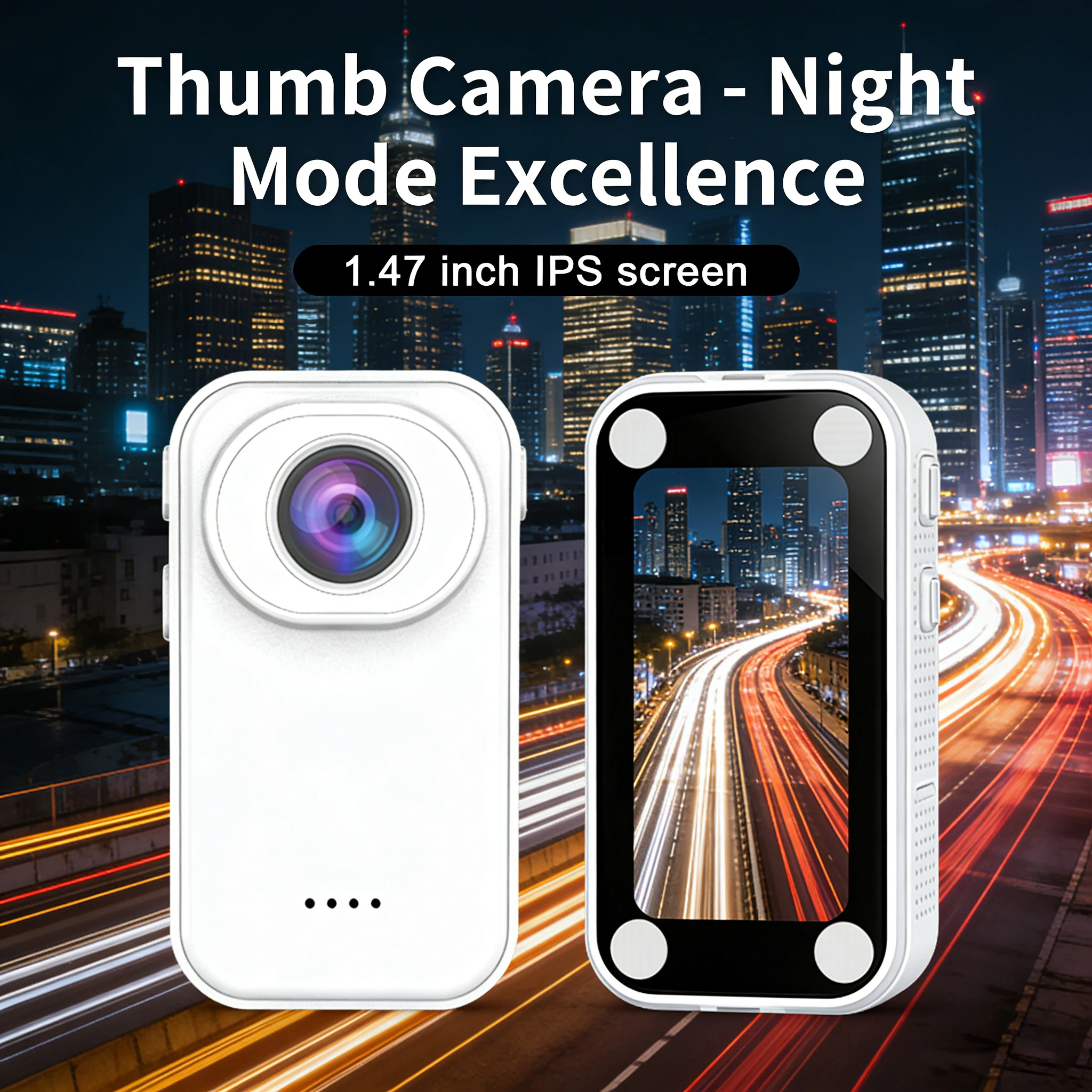 Portable mini action camera