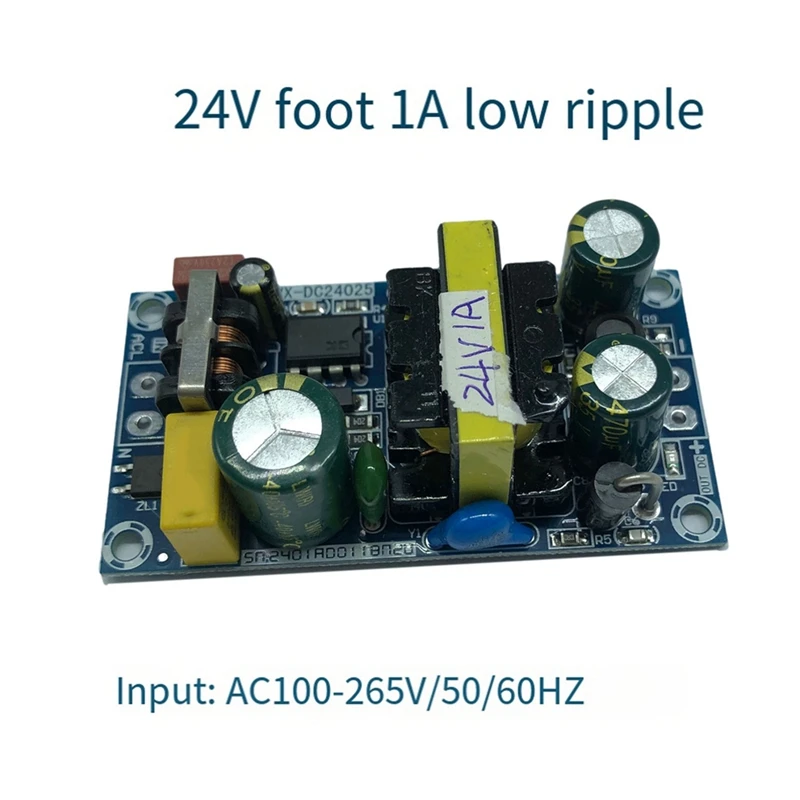 24V 1A Switching Power Supply Board Module Bare Board 24V 24W 25W Multifunction Power Module AC-DC Power Module Easy To Use