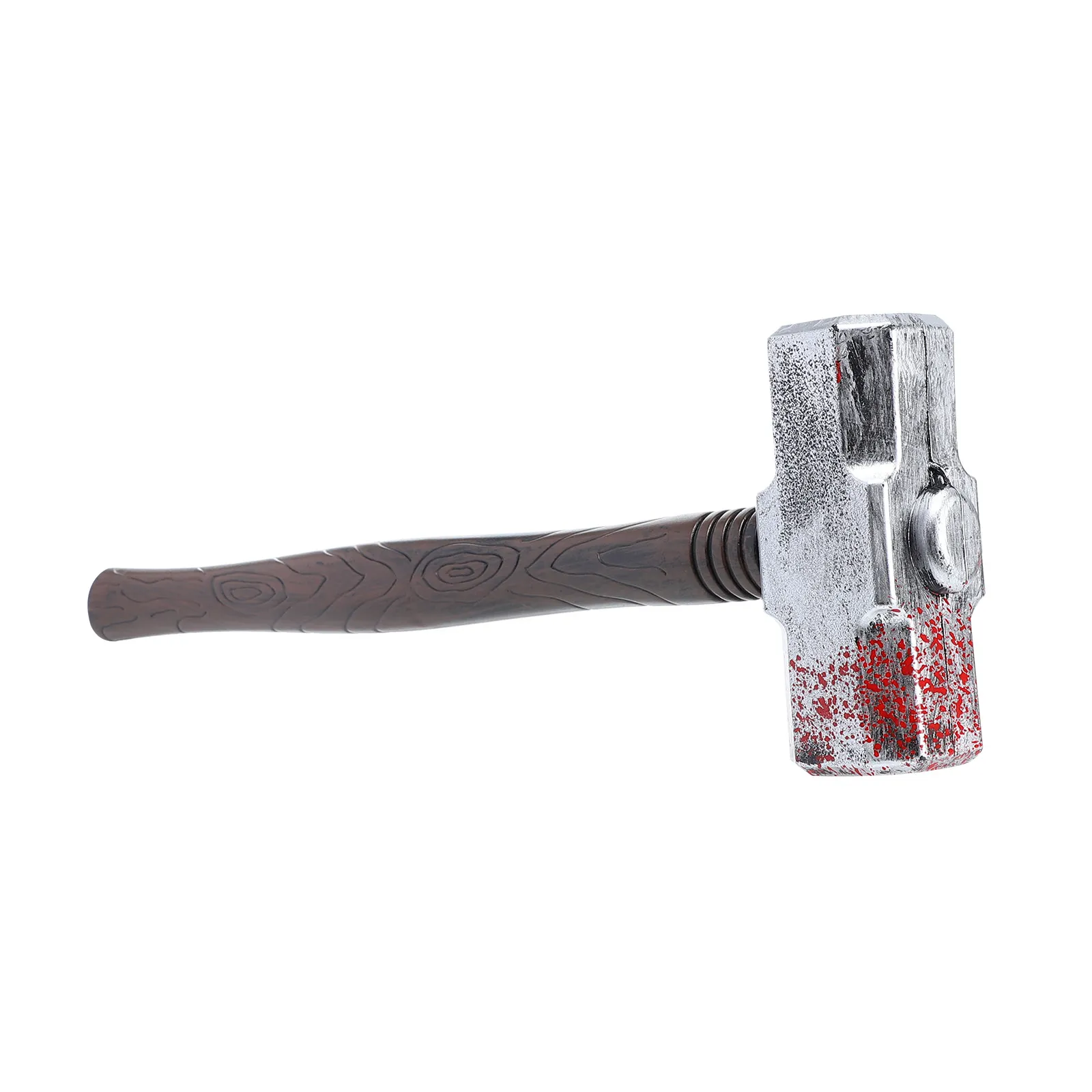 

1Pcs Realistic Plastic Hammer Prop for Halloween Cosplay Costume Party Decor Prank Accessory Theater Reenactment Masquerade