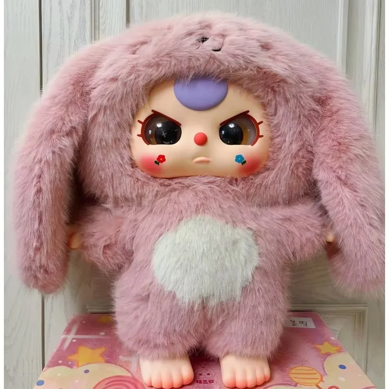 

Baby Three kawaii Baby 1000% Big Doll Action Figure Blind Box Trendy Cute Play Toy Exquisite Lovely Workmanship Gift