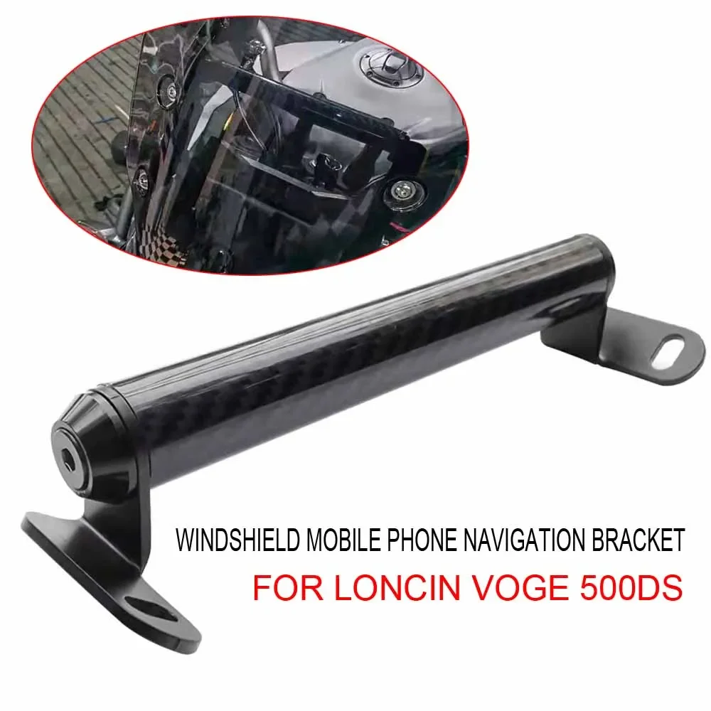 FIT Loncin Voge 500DS 500 DS Stand Holder Phone Mobile Phone GPS Plate Bracket For Loncin Voge 500DS 500 DS