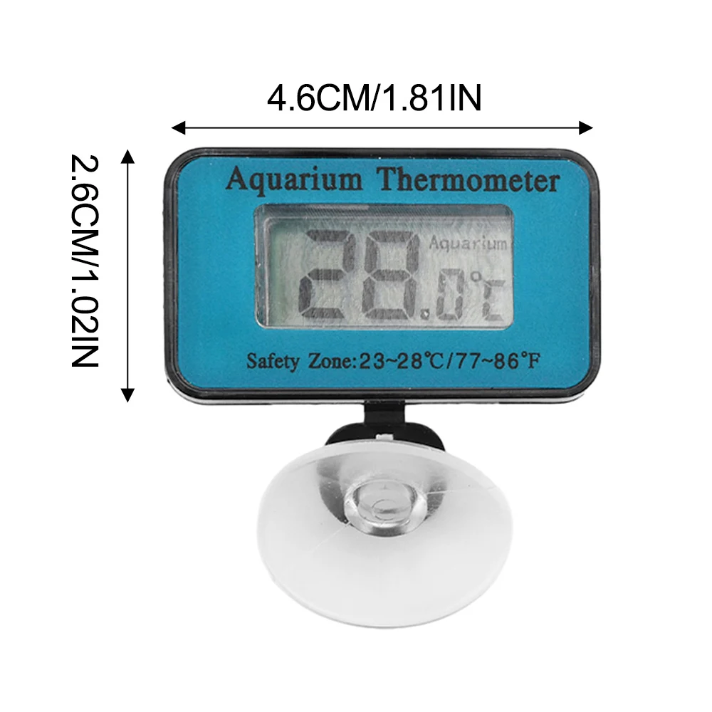 -50~+70 Waterproof LCD Digital Fish Tank Aquarium Thermometer Submersible Water Temperature Meter Temperature Control