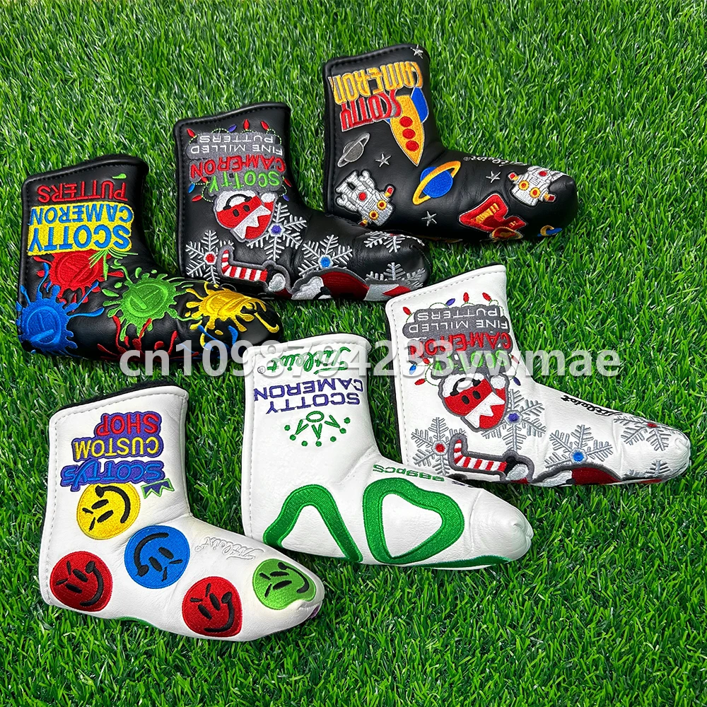 

Piece golf club head cover golf putter cover Golf fashion club cover for men and women outdoor
