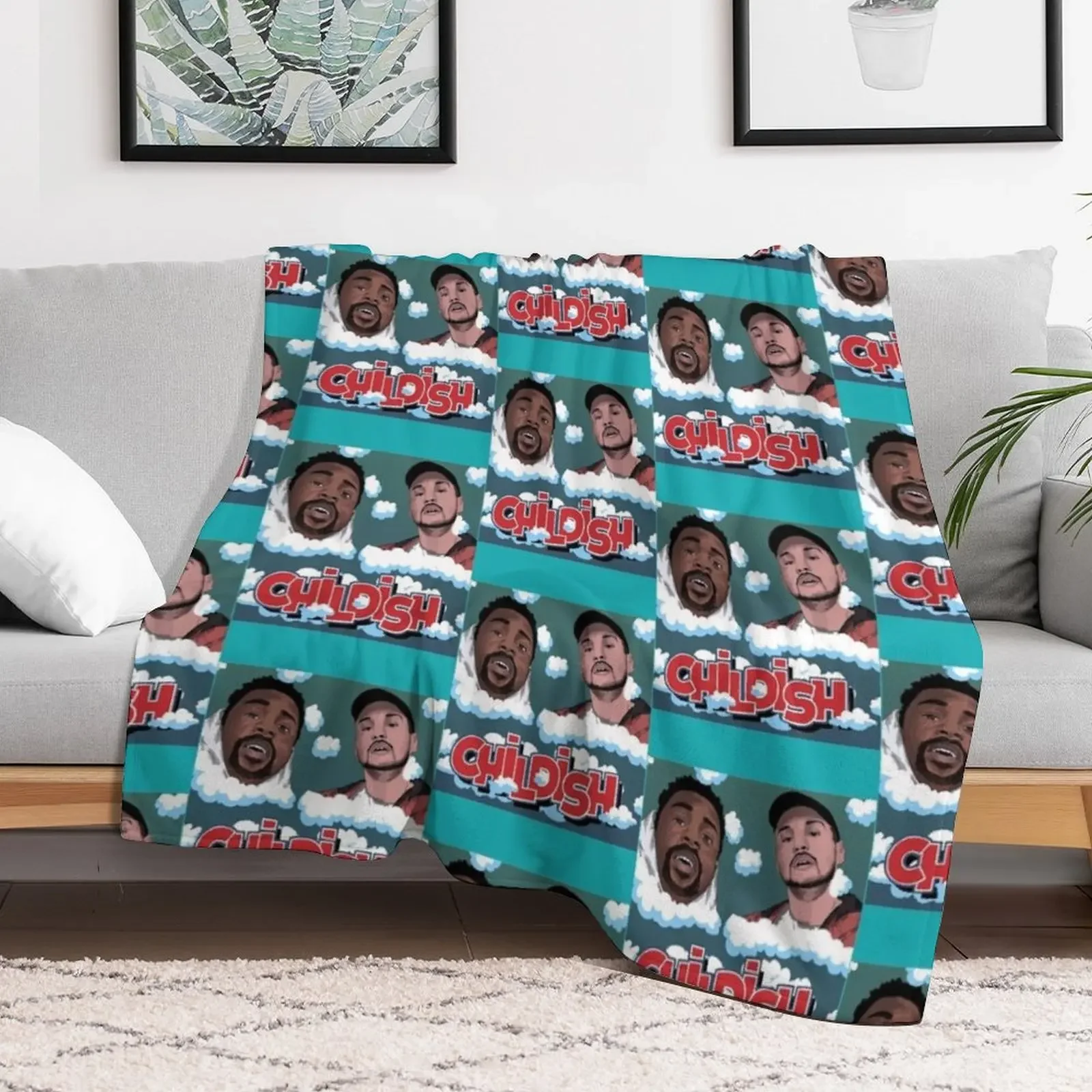 CHILDISH TGFBRO Throw Blanket Decoratives Flannels Blankets For Baby Blankets