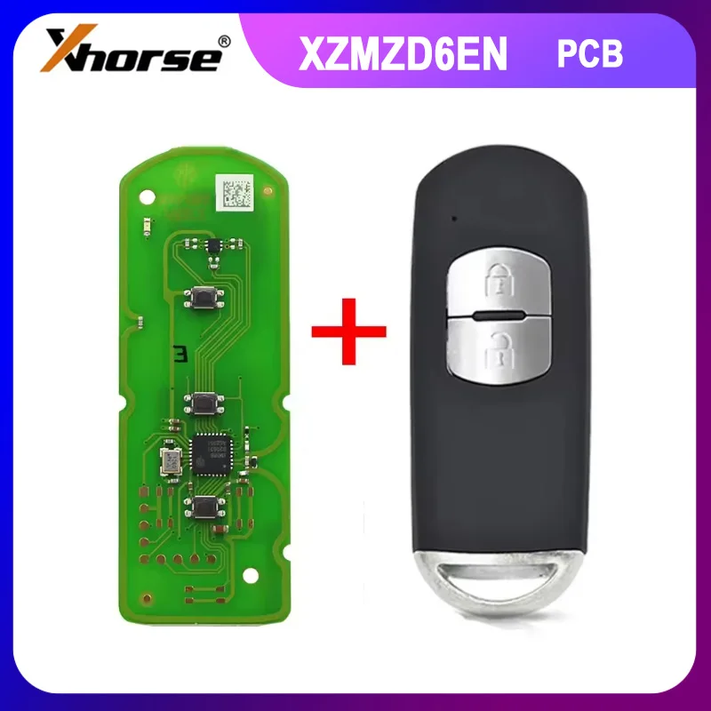 XHORSE XZMZD6EN Smart Car Key Fob Remote Control for Mazda 3 5 6 8 Miata Summit Axela Atenza M3 M6 CX3 RX8 Miata CX5 CX7 CX9 MX5