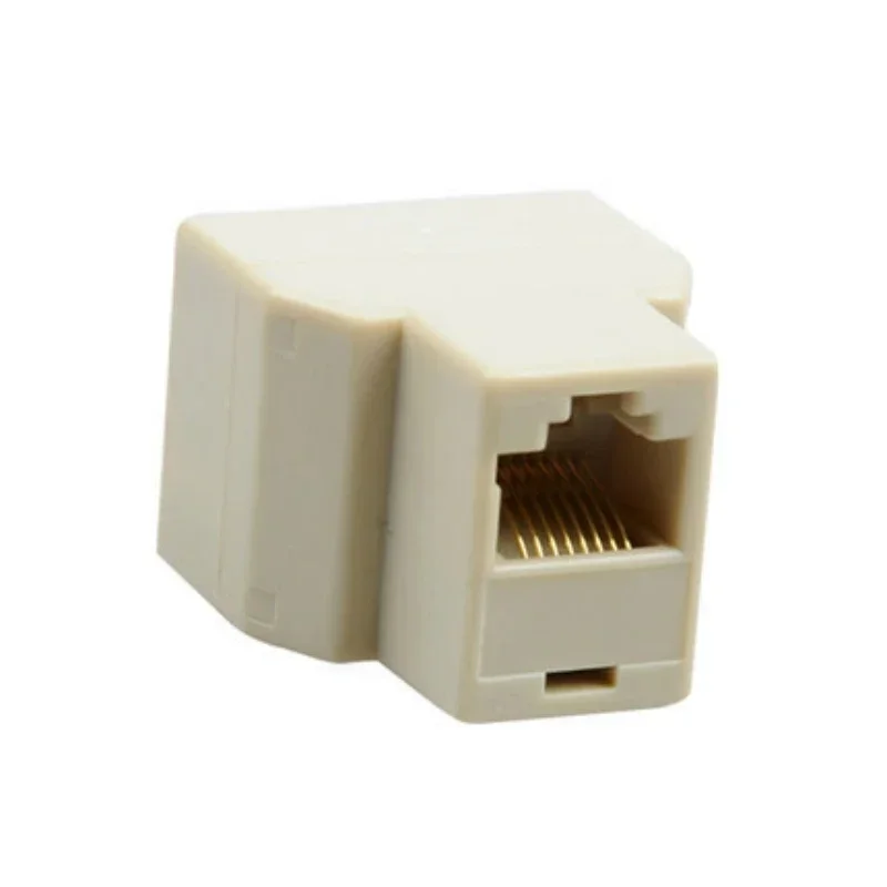 

3 шт. 1-2-контактный разъем RJ45 для сетевого кабеля LAN Ethernet, разветвитель адаптера