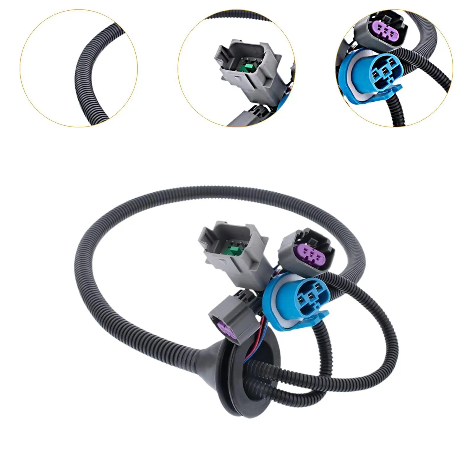 Headlight Harness Replace 61A3002-0474 High Performance Wear Resistant Convenient Practical Sturdy