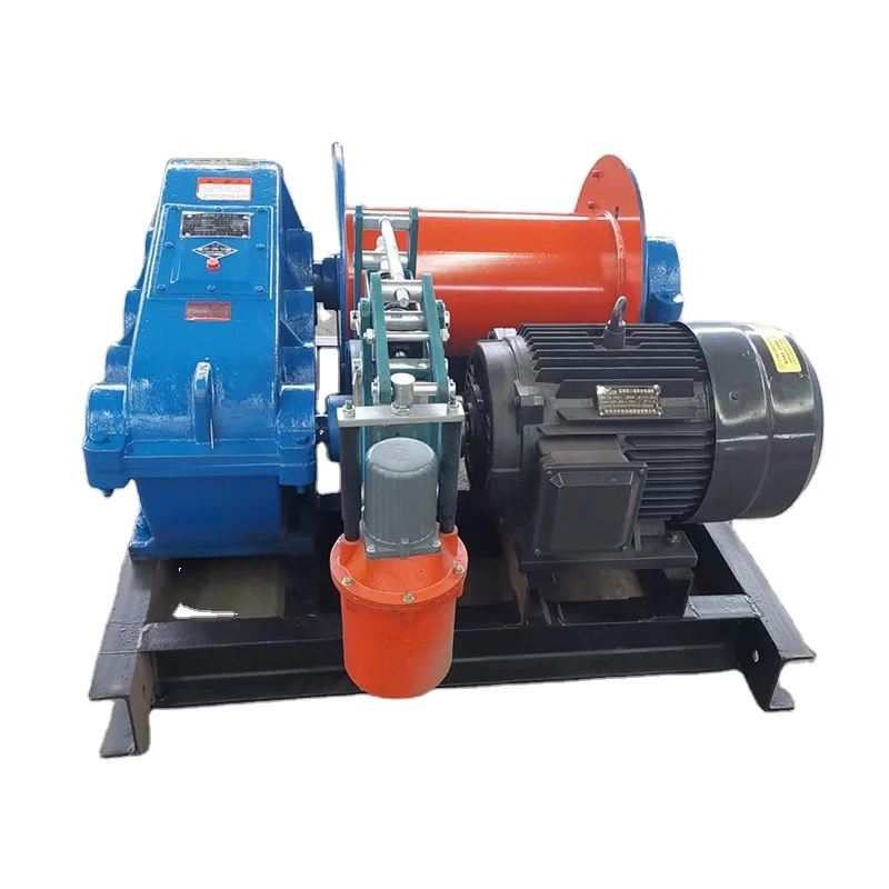 

Hot 1ton 2ton 3ton Hydraulic Winch with Engine Double Motor Winch Electric Winch for Construction
