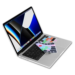XSKN Logic Pro Shortcuts Keyboard Cover Skin for Macbook Pro 14.2 13.3 15.4 16 Macbook Air 13.6 13.3 15.3 M1-M5 Magic Keyboard