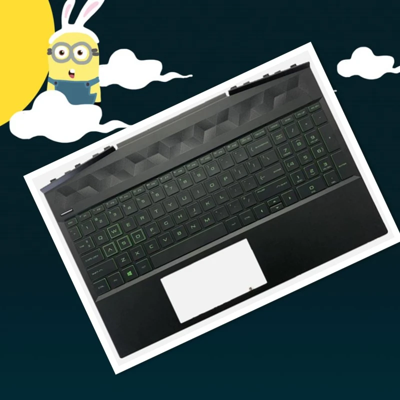 

НОВИНКА для 15-DK 15T-DK 15DK TPN-C141, упор для рук с клавиатурой с подсветкой L57593-001