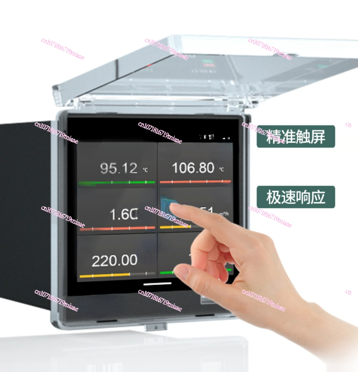 Tp740 Industrial Test Data Temperature Paperless Recorder Multi-Channel Current and Voltage Inspection