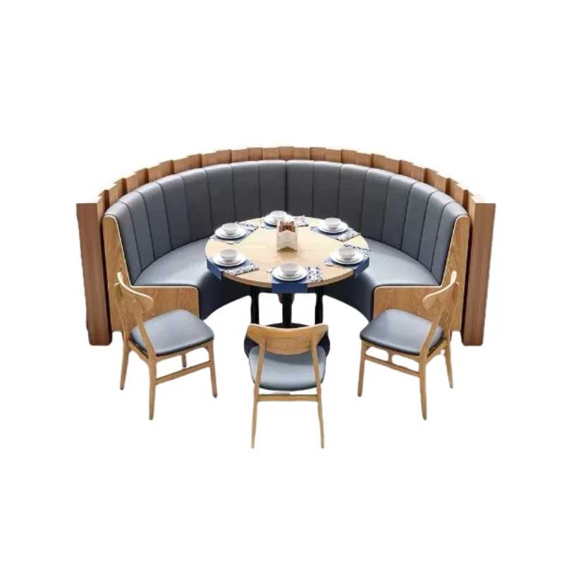 

Restaurants, restaurants, hotpot restaurants, semi circular card seats, curved card seats, sofas, tables and chairs