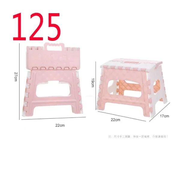 2022 children's stool Cartoon Home Furniture Folding Step Stool Lightweight Step Stool