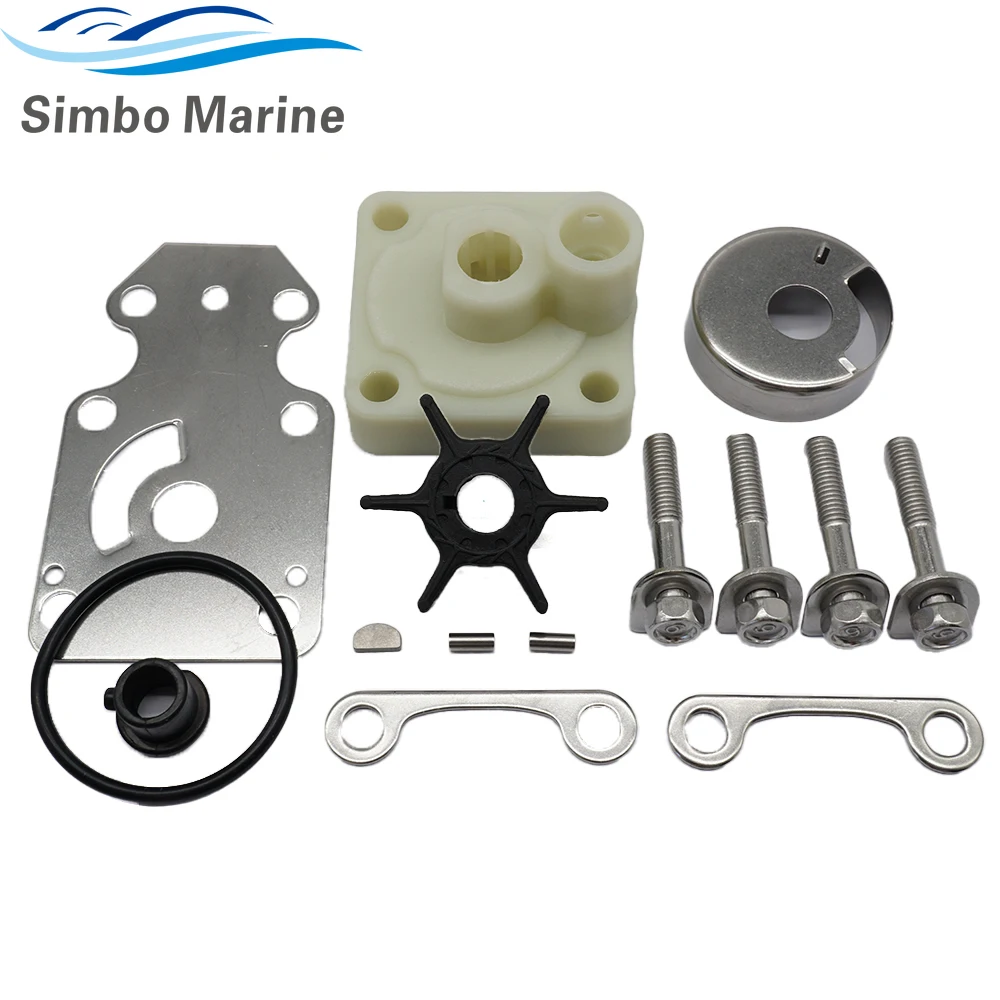 

Water Pump Repair Kit for Yamaha Outboard 4 Stroke 15 HP F15 20 HP F20 Model Boat Motor 6AH-W0078-00 6AH-W0078-01 Sierra 18-3479