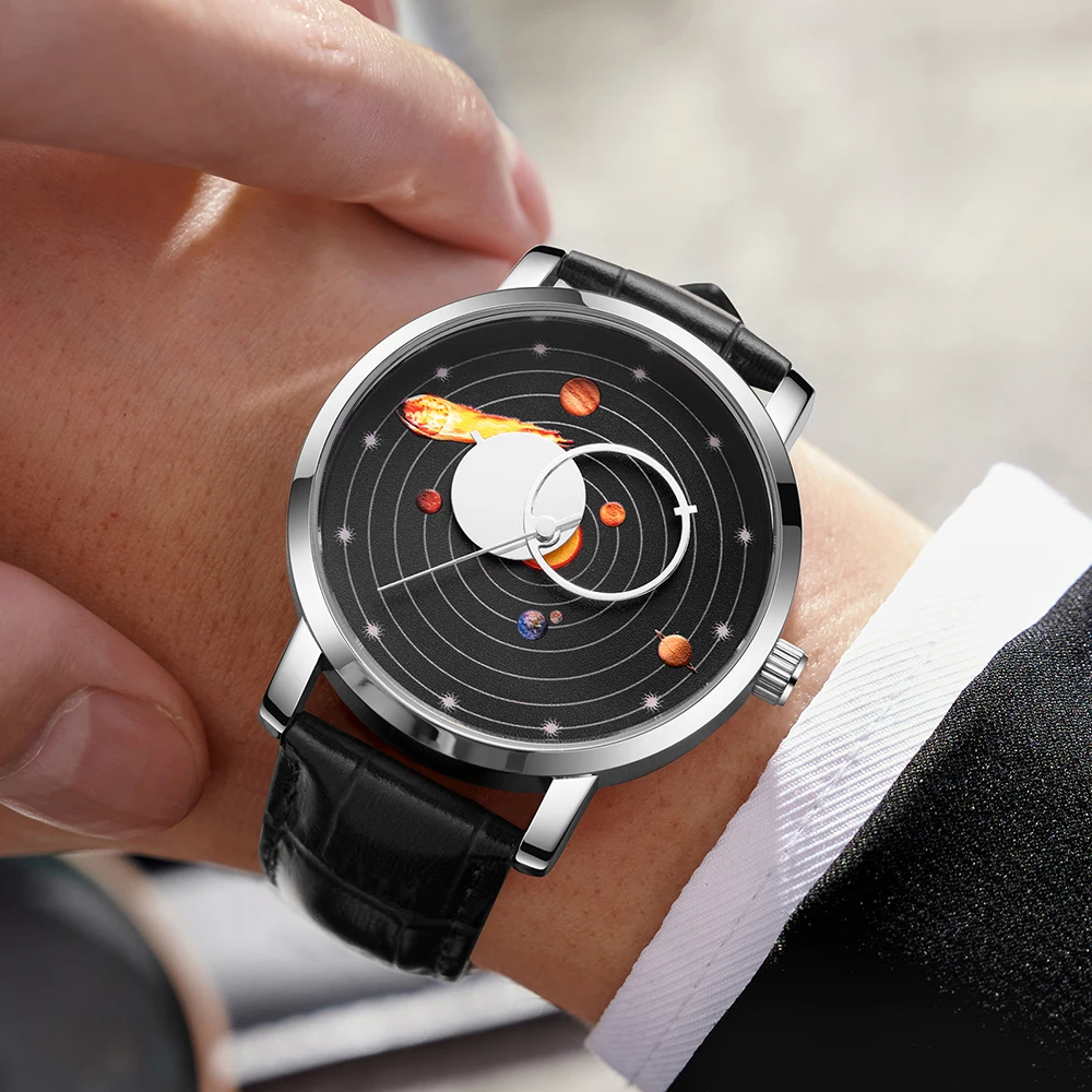 Nuevos relojes LIGE de cuarzo para hombre, marca de lujo, reloj informal de moda para hombre, regalos, reloj de pulsera luminoso resistente al agua de cuero transpirable