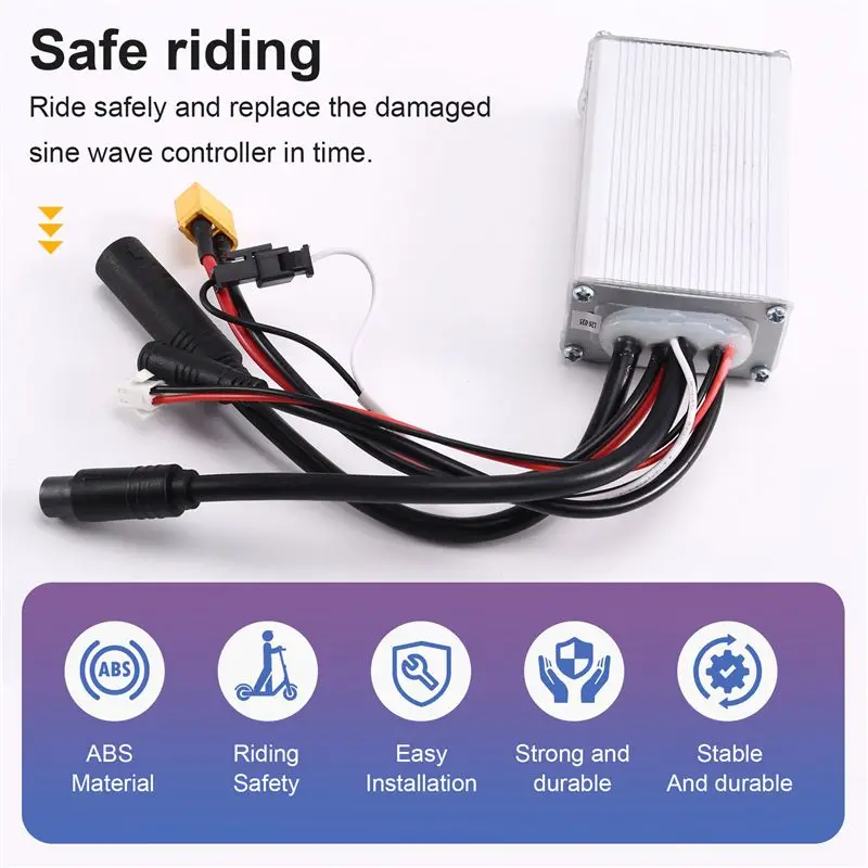 A93E-For Bafang Protocol 48V 350W 14A Sine Wave Brushless Motor Controller Car Electric Bikes Instrument