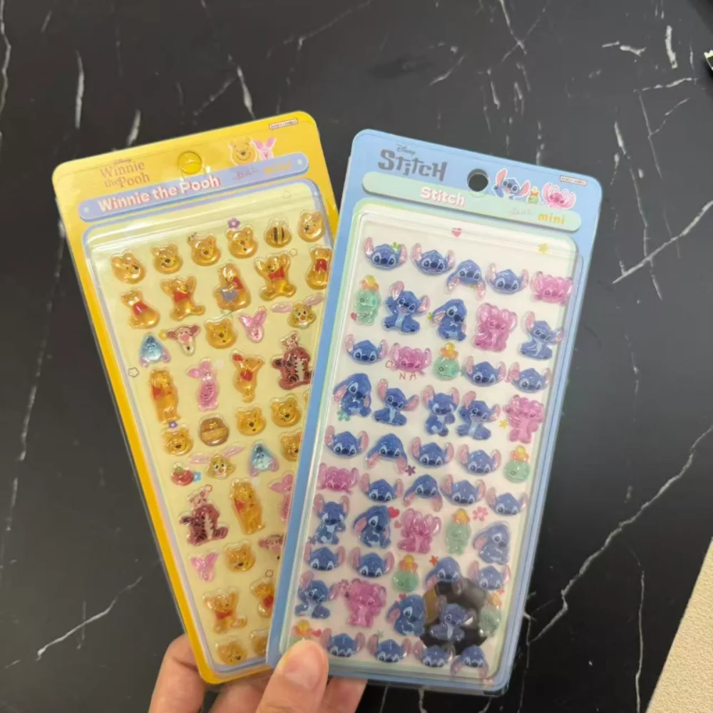 Baymax Alien 3D Jelly Relief Sticker Cartoon Diy Girls Phone Cases Accessories Student Creativity Handmade Decoration Toy view 4