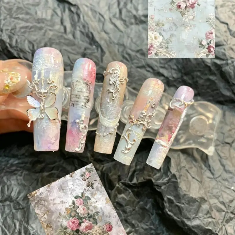 3D Barock-Engel Nagelform Silikon Nagelkunst-Charms DIY-Werkzeug Vorlagen Stempelplatten Maniküre Einfache DIY-Form für Heimwerker – Detail 22