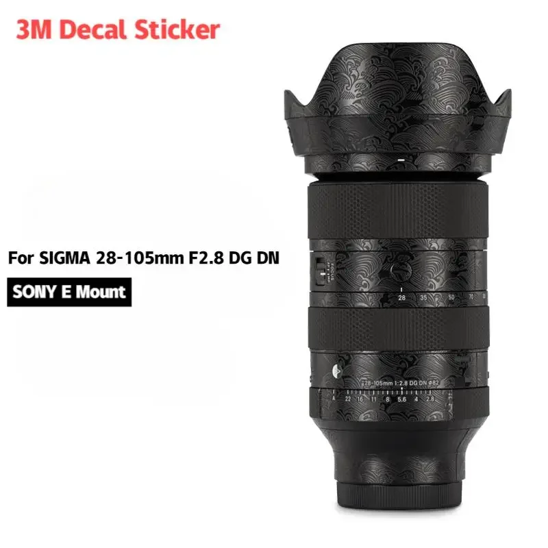 28-105 F2.8 DG DN  Anti-Scratch Lens Sticker Protective Film Body Protector Skin For SIGMA 28-105mm F2.8 DG DN for SONY E Mount