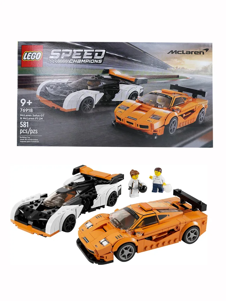 LEGO 76918 Speed Champions McLaren Solus GT & McLaren F1 LM