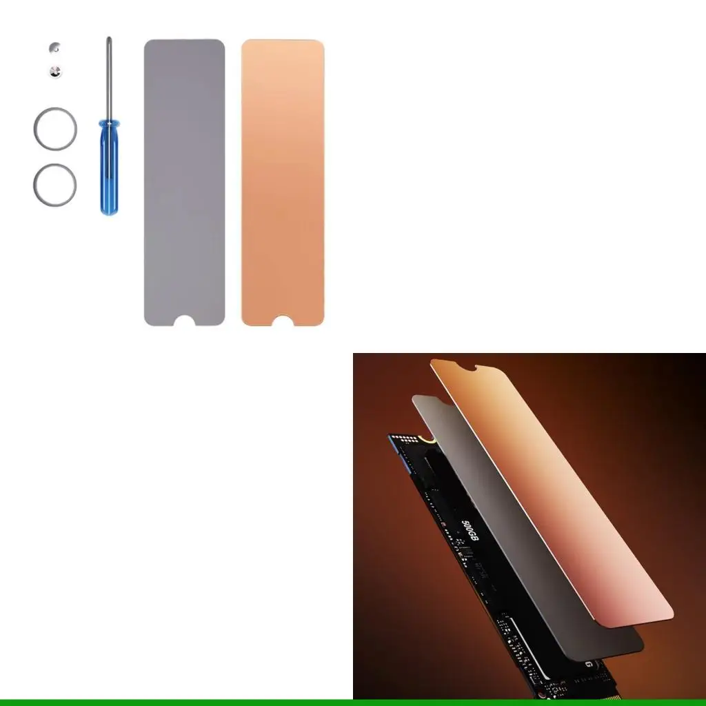 

U55C M.2 2280 Медный радиатор с термостойкостью и силиконовым охлаждением